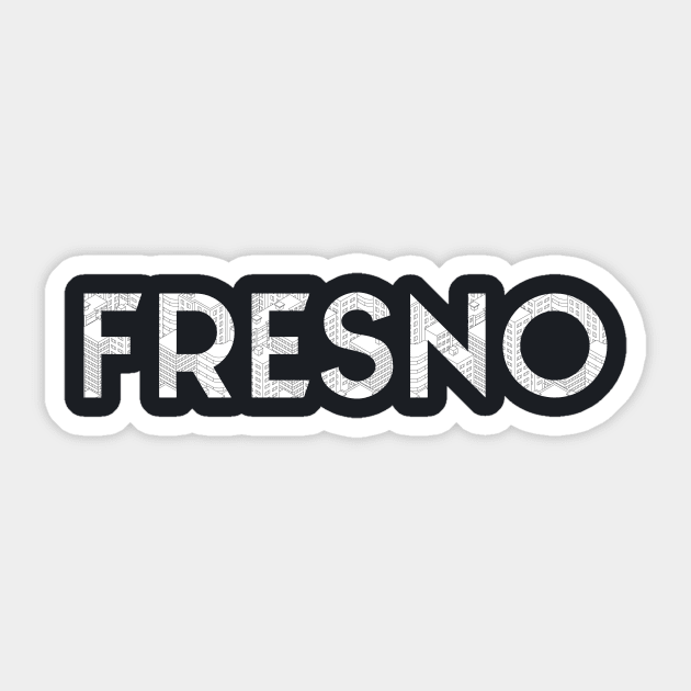 Fresno Sticker by bestStickers